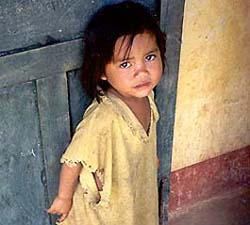 Impoverished child - Vietnam